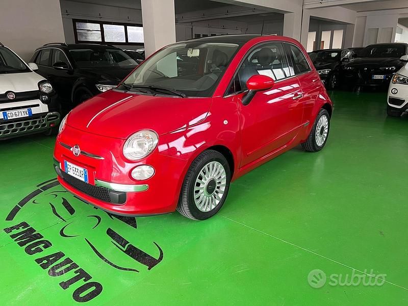 Usata Fiat 500 Lounge 69 CV (50 kW) 2013 Rosso Berlina