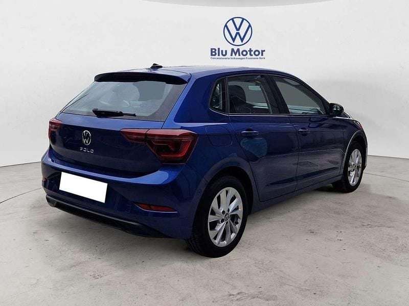 Usata VW Polo Style 95 CV (69 kW) 2025 Reef blue metallizzato Utilitaria