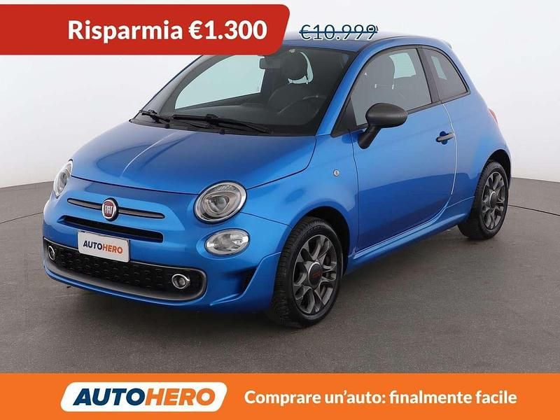 Usata Fiat 500 S 69 CV (50 kW) 2018 Blu/azzurro Utilitaria