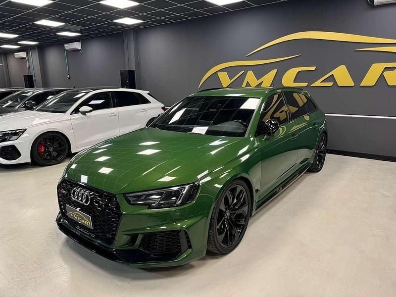 Usata Audi RS4 Exclusive 450 CV (330 kW) 2019 Verde Station wagon