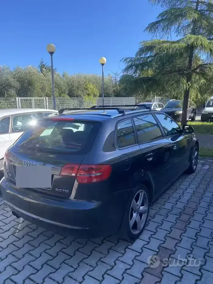 Usata Audi A3 170 CV (125 kW) 2009 Nero Utilitaria