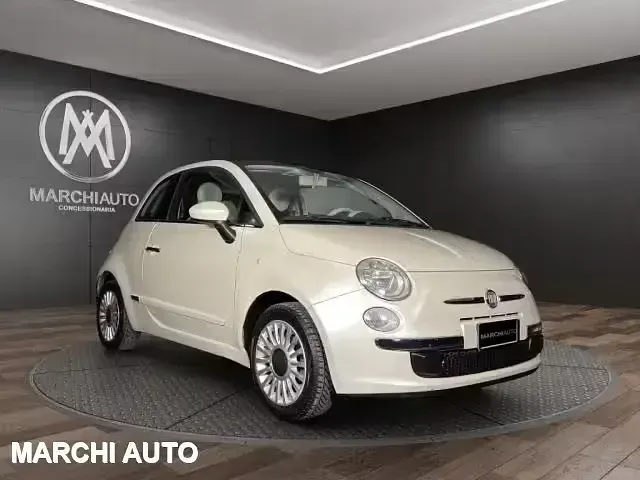 Usata Fiat 500 Lounge 74 CV (54 kW) 2010 Bianco