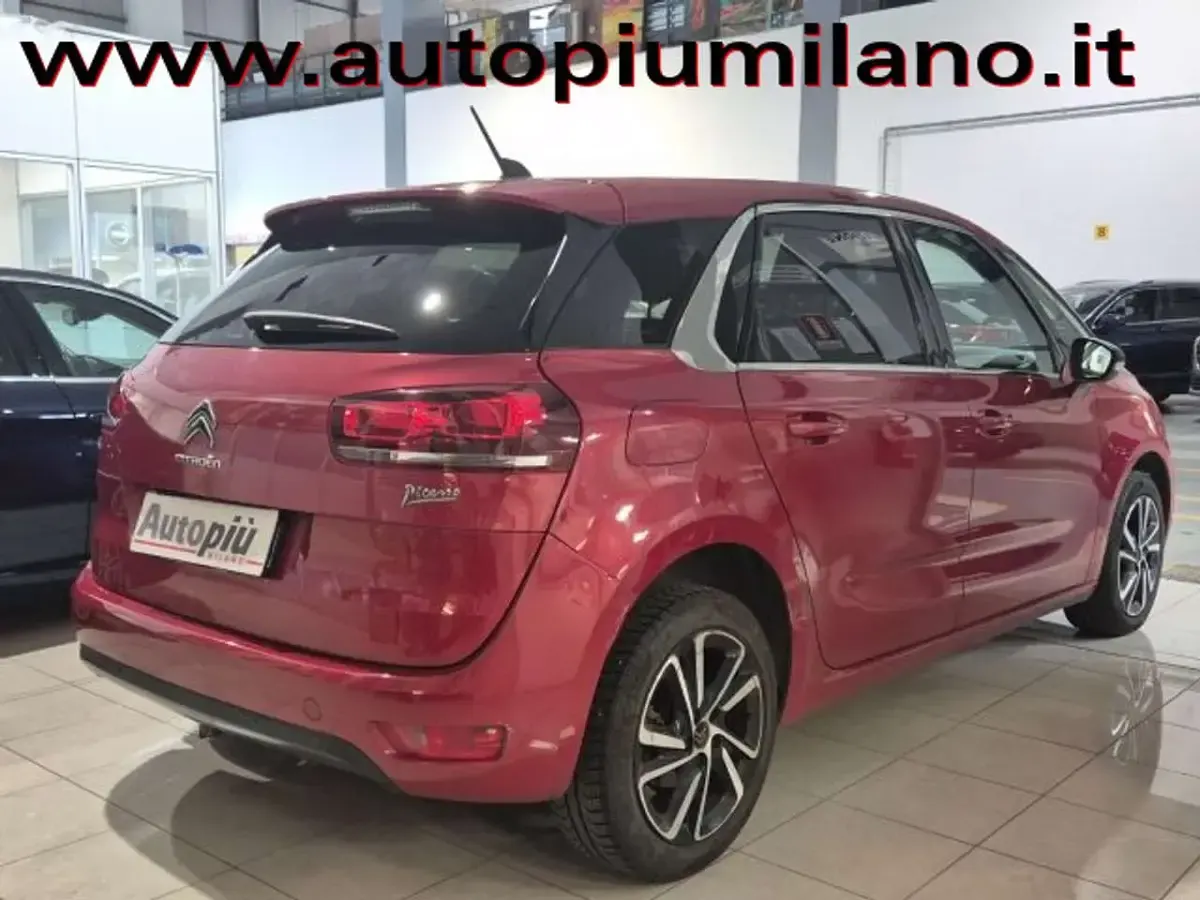 Usata Citroën C4 Picasso Feel 131 CV (96 kW) 2018 Rosso Monovolume