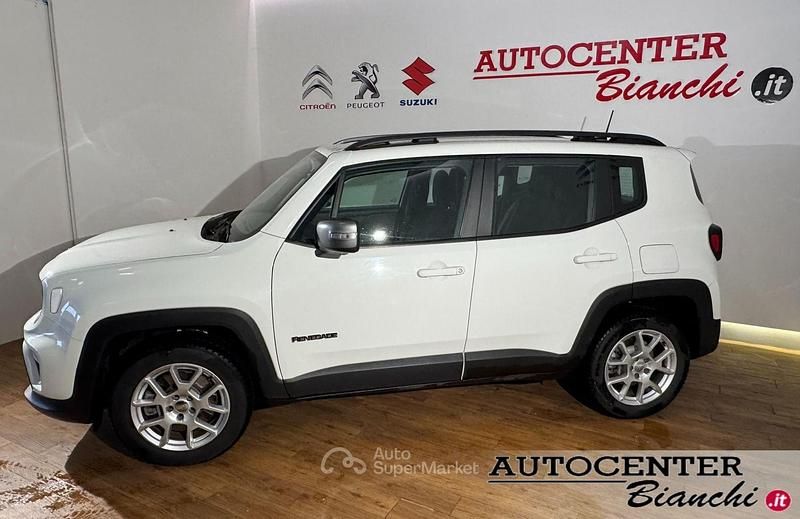 Usata Jeep Renegade Limited 131 CV (96 kW) 2021 Bianco SUV
