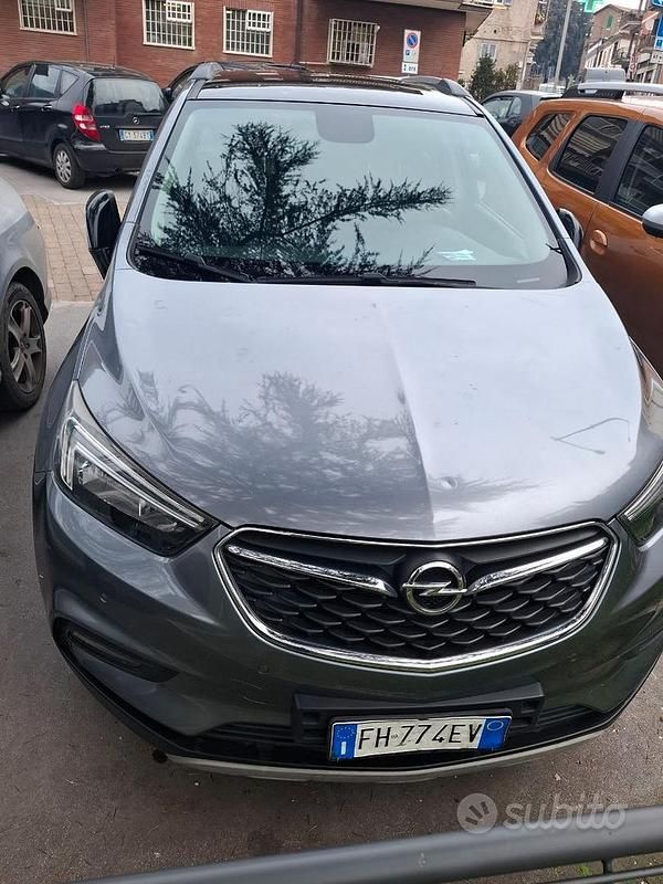 Usata Opel Mokka X 140 CV (102 kW) 2017 Grigio SUV