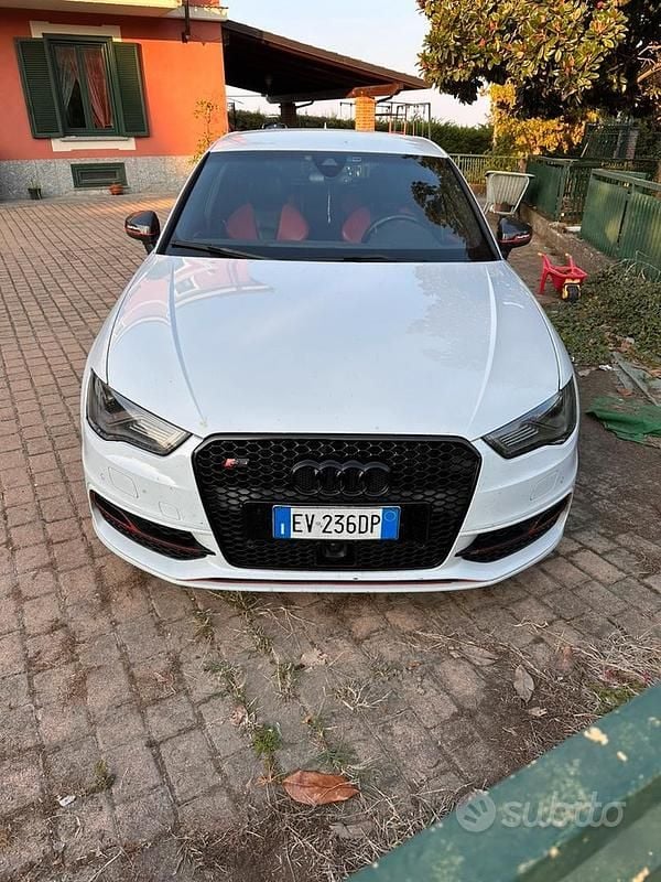 Usata Audi S3 400 CV (294 kW) 2014 Bianco Berlina