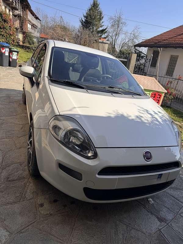 Usata Fiat Punto Evo Dynamic 75 CV (55 kW) 2014 Bianco Utilitaria