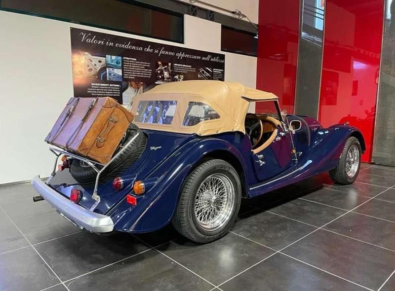Usata Morgan Plus 4 133 CV (97 kW) 1991 Blu/azzurro Cabrio
