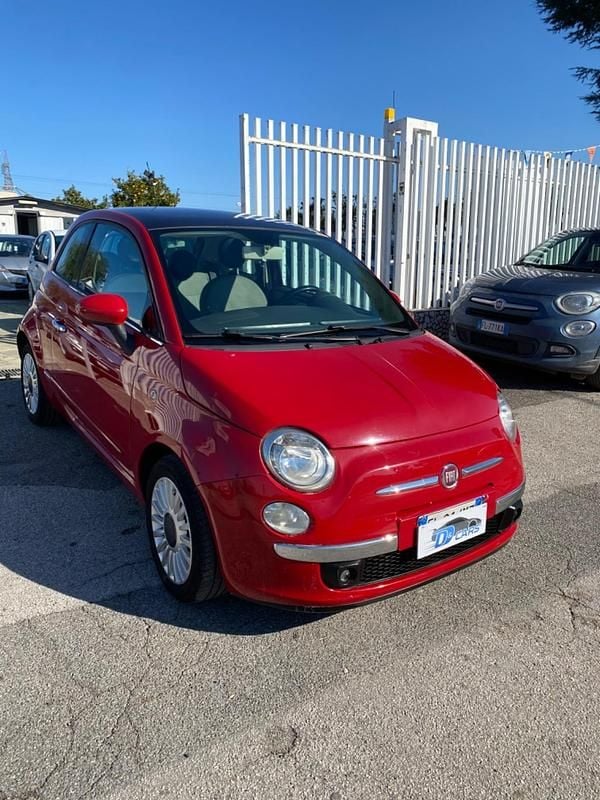 Usata Fiat 500 Lounge 95 CV (69 kW) 2011 Rosso Berlina