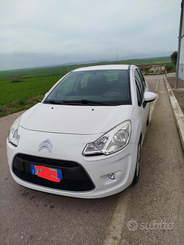 Usata Citroën C3 95 CV (69 kW) 2013 Bianco Berlina