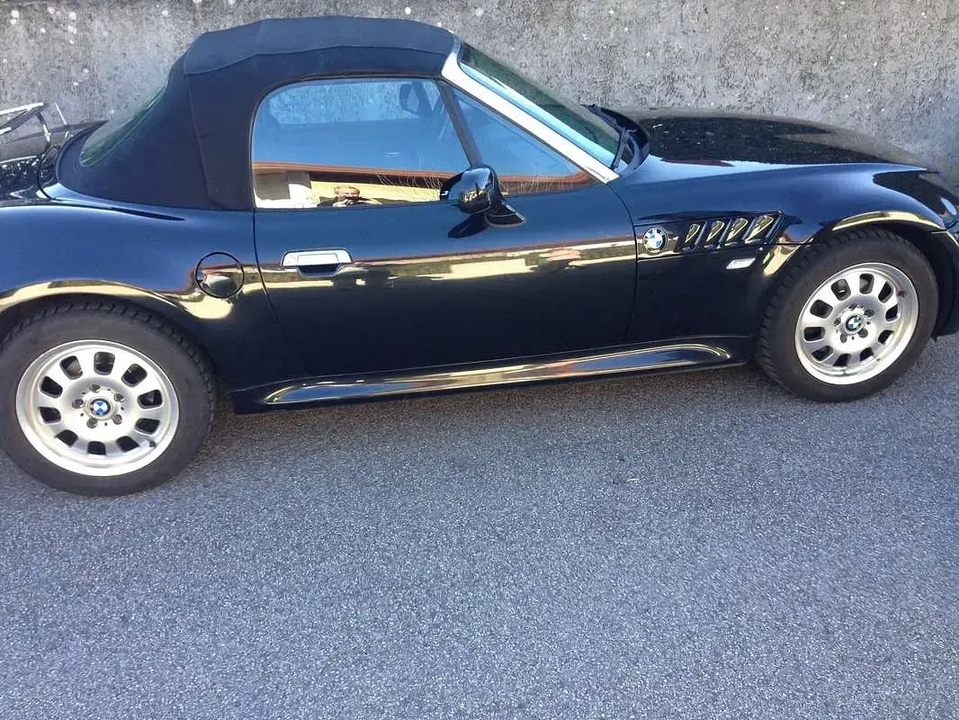 Usata BMW Z3 118 CV (86 kW) 2001 Nero Cabrio
