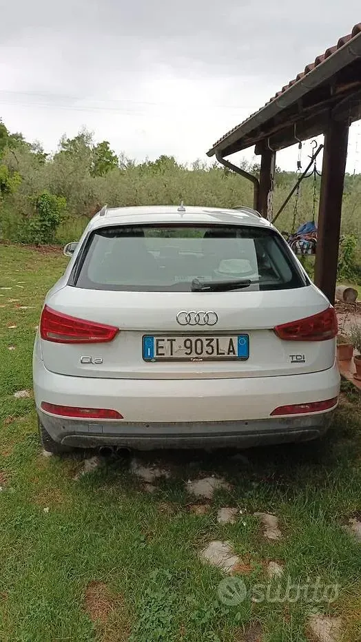 Usata Audi Q3 150 CV (110 kW) 2013 Bianco SUV