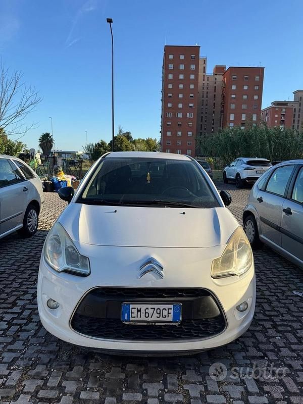 Usata Citroën C3 60 CV (44 kW) 2012 Bianco Utilitaria