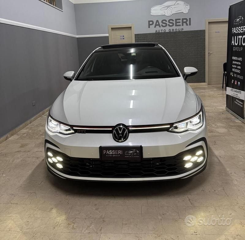 Usata VW Golf VII GTI 245 CV (180 kW) 2021 Bianco Utilitaria