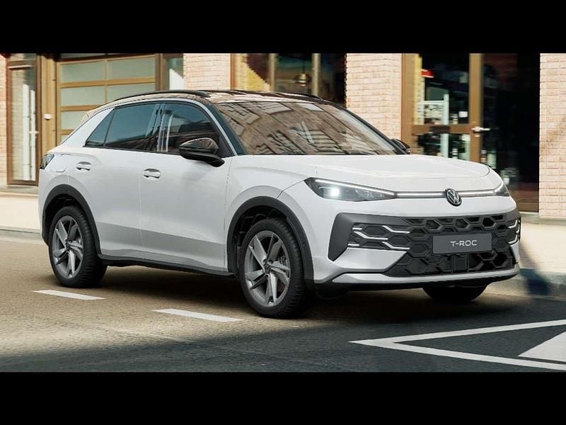 Nuova VW T-Roc Life 150 CV (110 kW) 2026 Pure white nero SUV