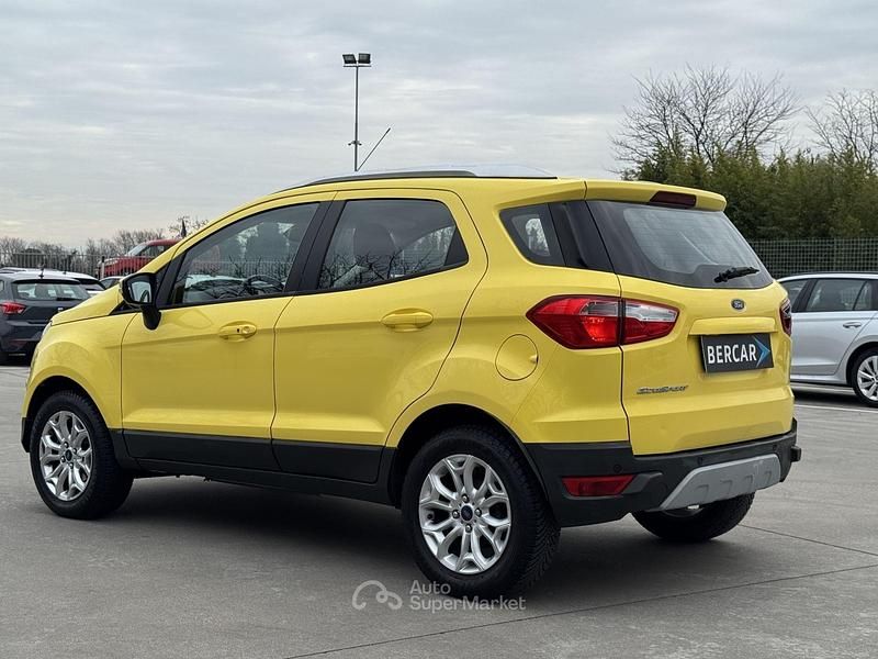 Usata Ford Ecosport Titanium 95 CV (69 kW) 2015 Giallo SUV