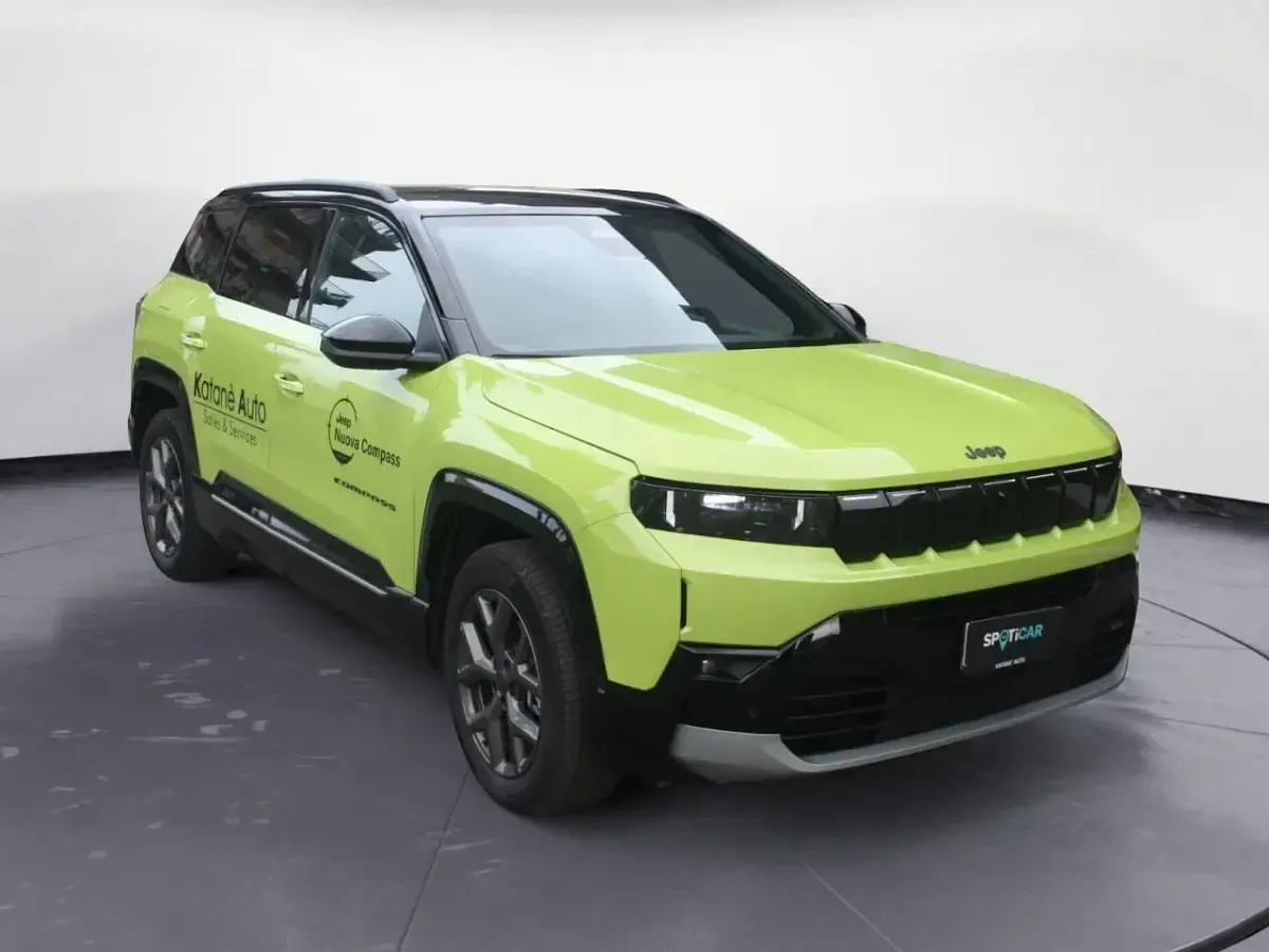 Nuova Jeep Compass 145 CV (106 kW) 2025 Verde SUV