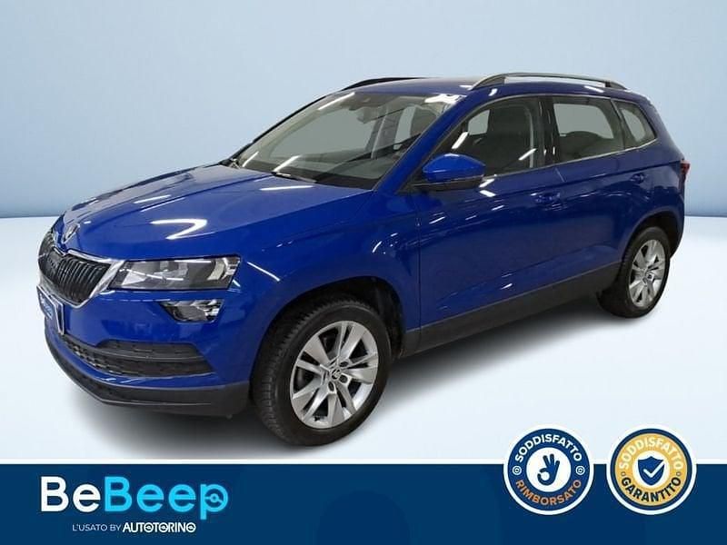 Usata Skoda Karoq Ambition 115 CV (84 kW) 2020 Blu metallizzato SUV