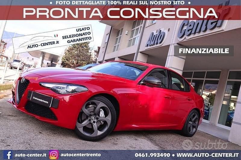 Usata Alfa Romeo Giulia Tech Edition 200 CV (147 kW) 2019 Rosso Berlina