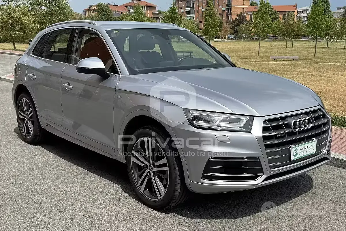 Usata Audi Q5 S-Line 190 CV (139 kW) 2018 Grigio SUV