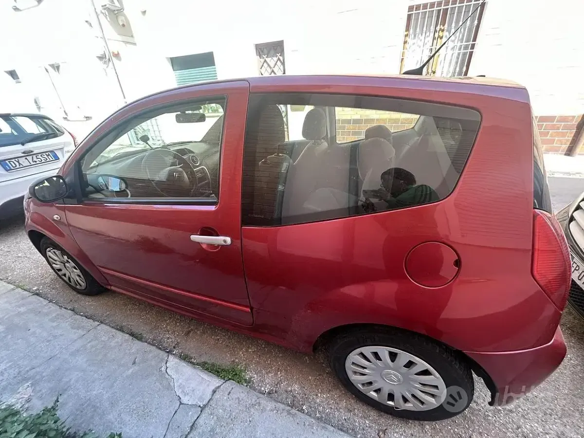 Usata Citroën C2 68 CV (50 kW) 2007 Rosso Utilitaria