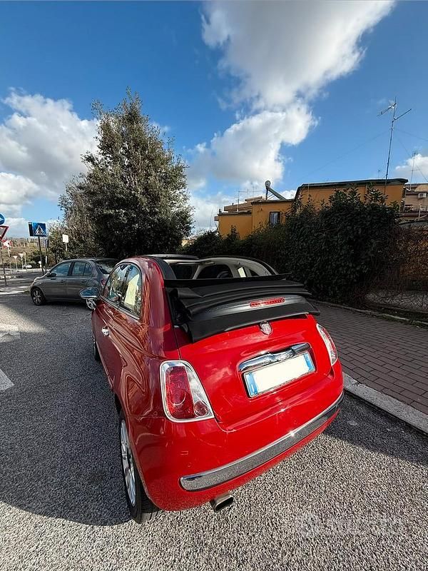Usata Fiat 500 69 CV (50 kW) 2014 Rosso Utilitaria