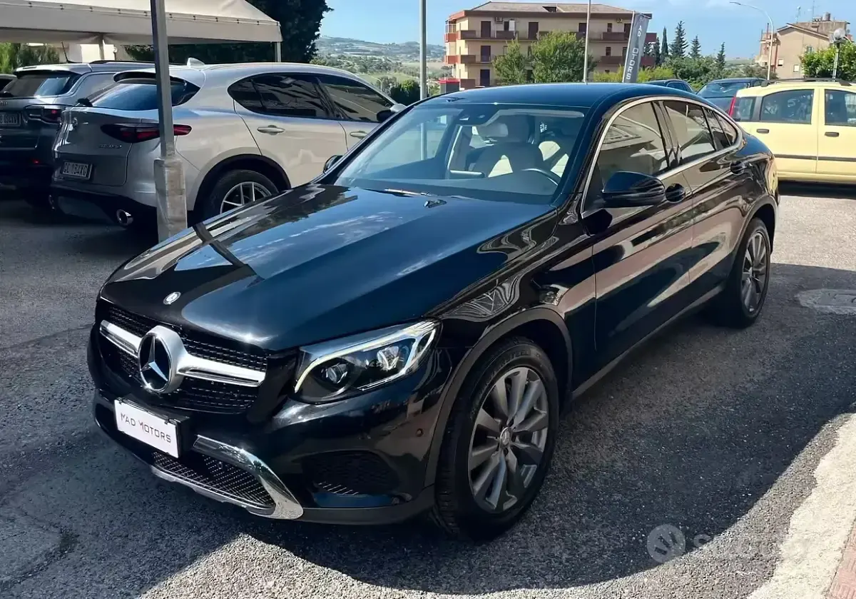 Usata Mercedes GLC220 Exclusive 170 CV (125 kW) 2017 Nero Coupé