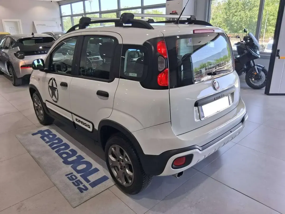Usata Fiat Panda Cross Cross 95 CV (69 kW) 2017 Bianco gelato Utilitaria