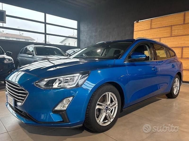 Blu Usata 2019 Ford Focus Station wagon | 11.290 € (Super prezzo) - Immagine 1/4