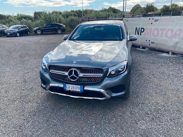 Usata Mercedes GLC220 170 CV (125 kW) 2017 Grigio Coupé