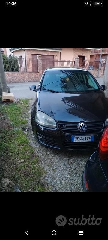 Begagnad VW Golf V GTD 140 HK (102 kW) 2007 Svart Sedan