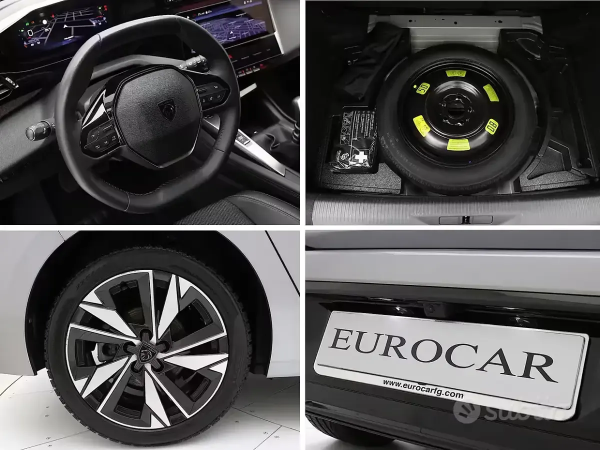 Usata Peugeot 308 Allure 131 CV (96 kW) 2022 Grigio Berlina