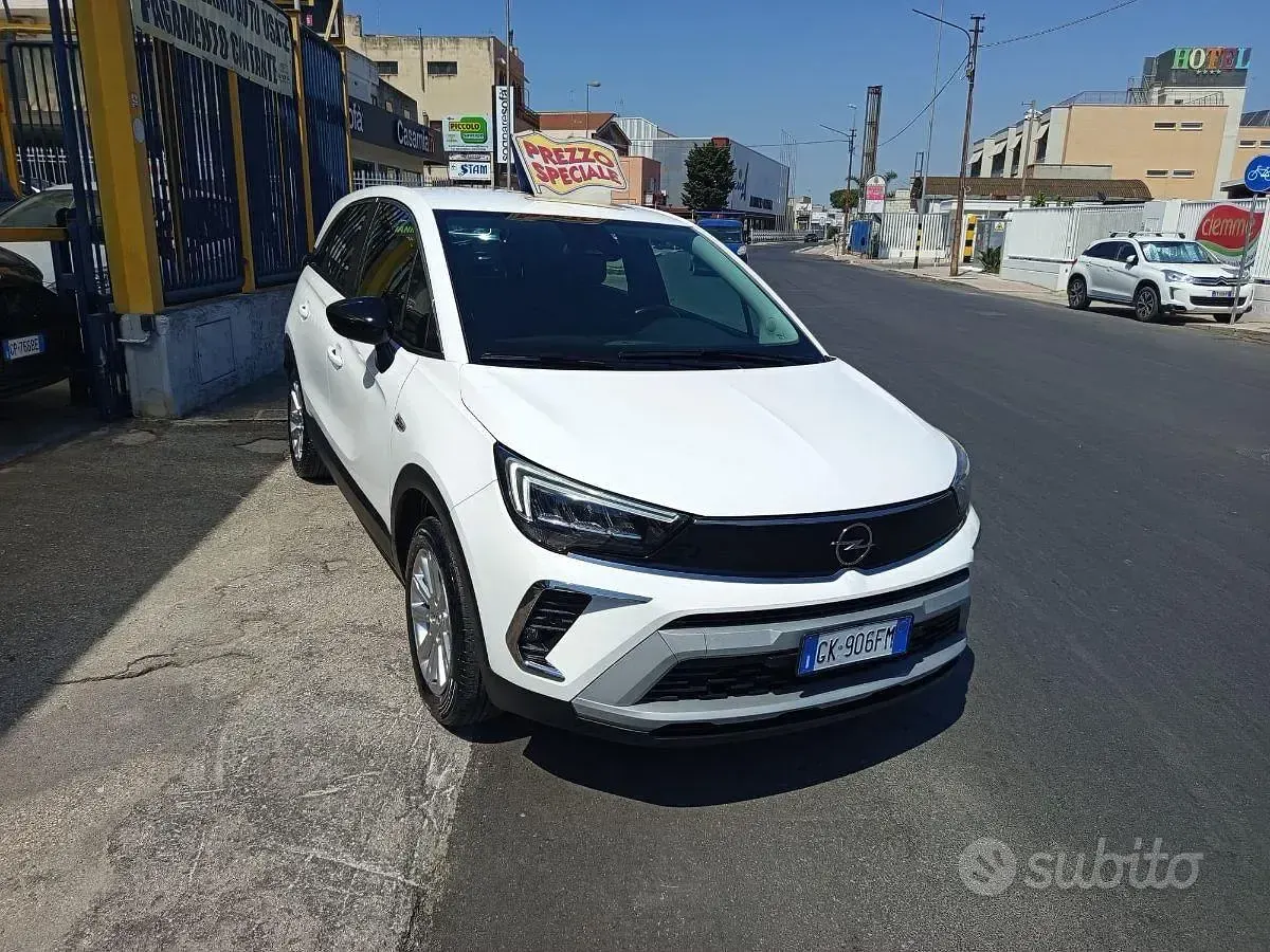 Usata Opel Crossland Innovation 120 CV (88 kW) 2022 Bianco SUV