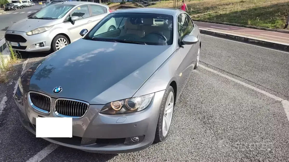 Usata BMW 325 197 CV (144 kW) 2007 Grigio Cabrio