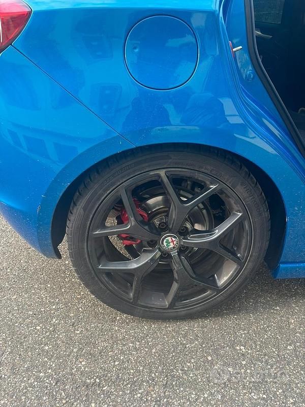 Usata Alfa Romeo Giulietta 120 CV (88 kW) 2018 Blu Utilitaria