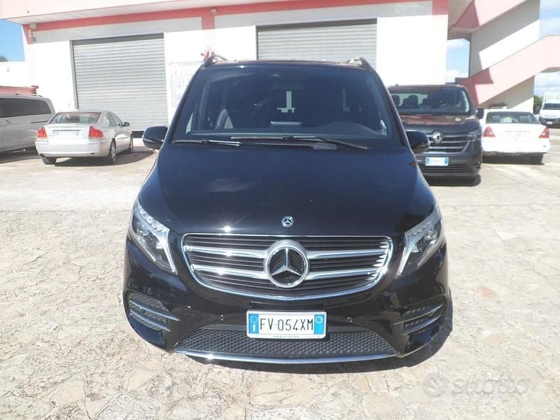 Usata Mercedes V250 Premium 190 CV (139 kW) 2019 Nero Monovolume