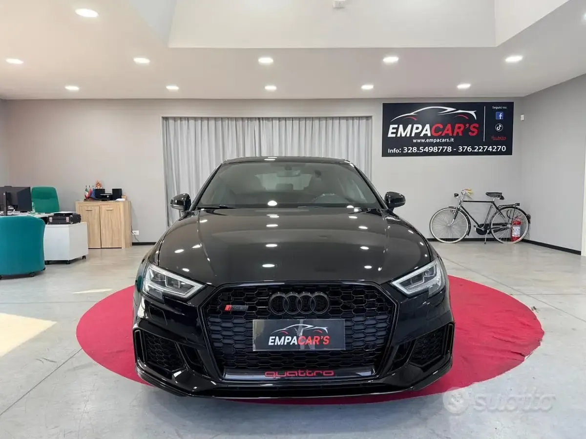 Usata Audi A3 367 CV (269 kW) 2015 Nero Berlina