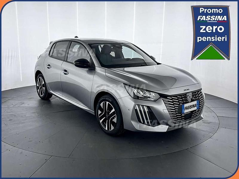 Nuova Peugeot 208 Allure 110 CV (80 kW) 2025 Grigio Utilitaria