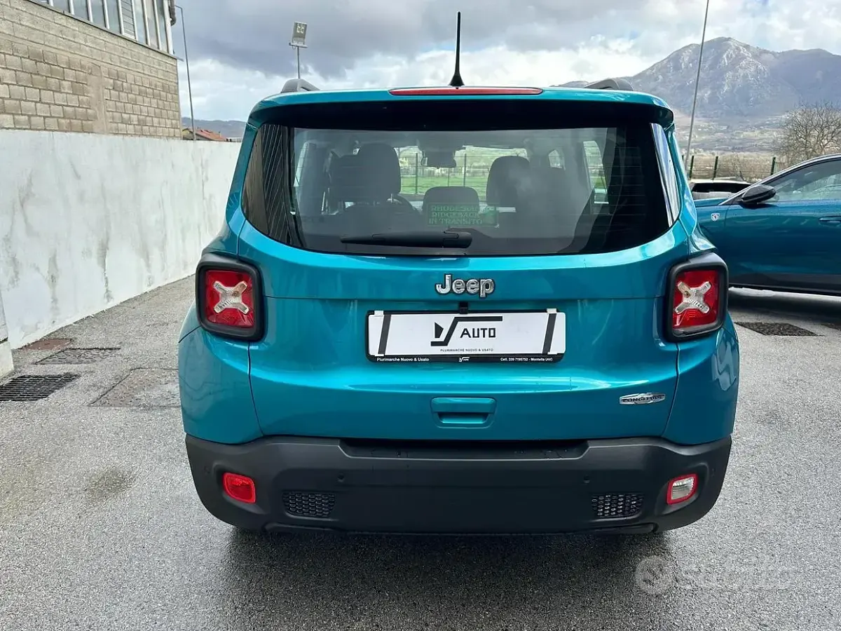 Usata Jeep Renegade Longitude 120 CV (88 kW) 2020 Blu/azzurro SUV