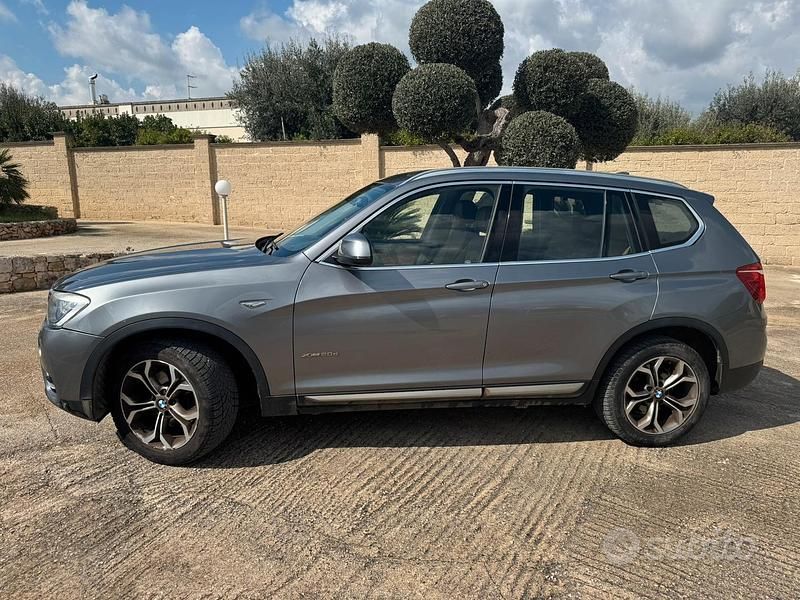 Usata BMW X3 xLine 190 CV (139 kW) 2014 Grigio SUV