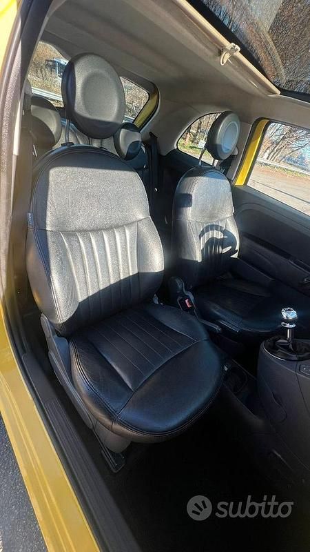 Usata Fiat 500 Sport 101 CV (74 kW) 2008 Giallo Berlina