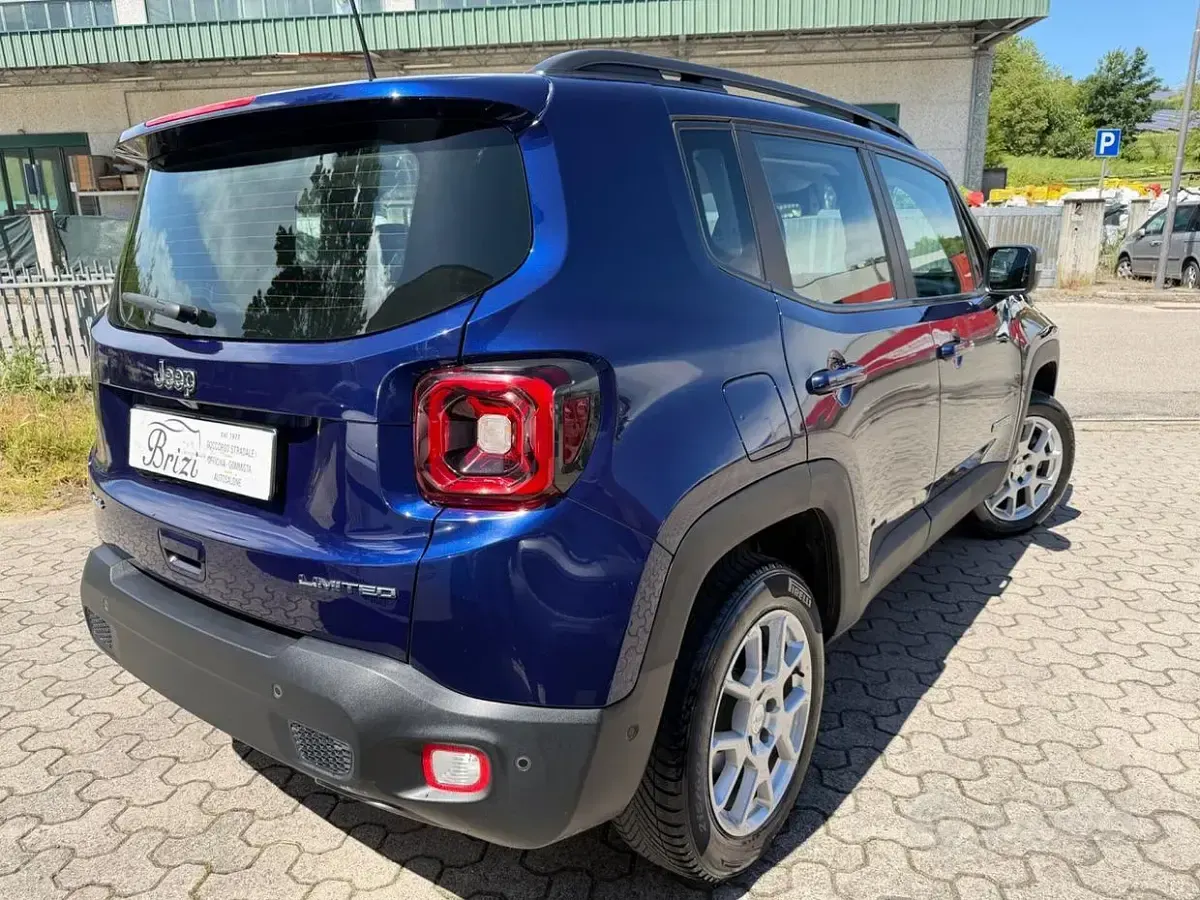 Usata Jeep Renegade Limited 140 CV (102 kW) 2020 Blu/azzurro SUV