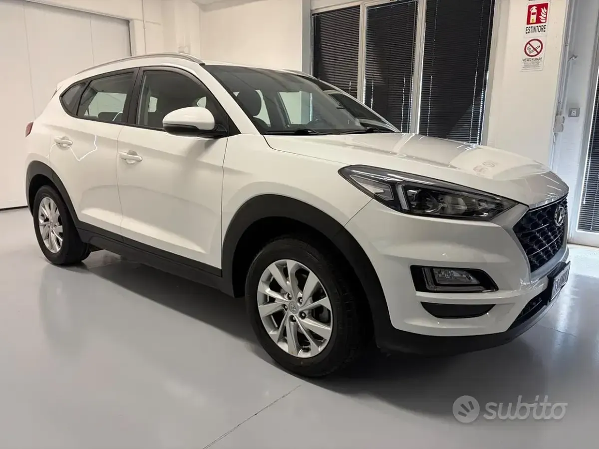 Usata Hyundai Tucson 116 CV (85 kW) 2018 Bianco SUV