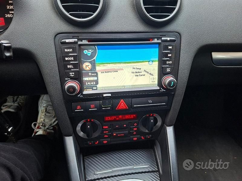 Usata Audi A3 170 CV (125 kW) 2007 Grigio Berlina