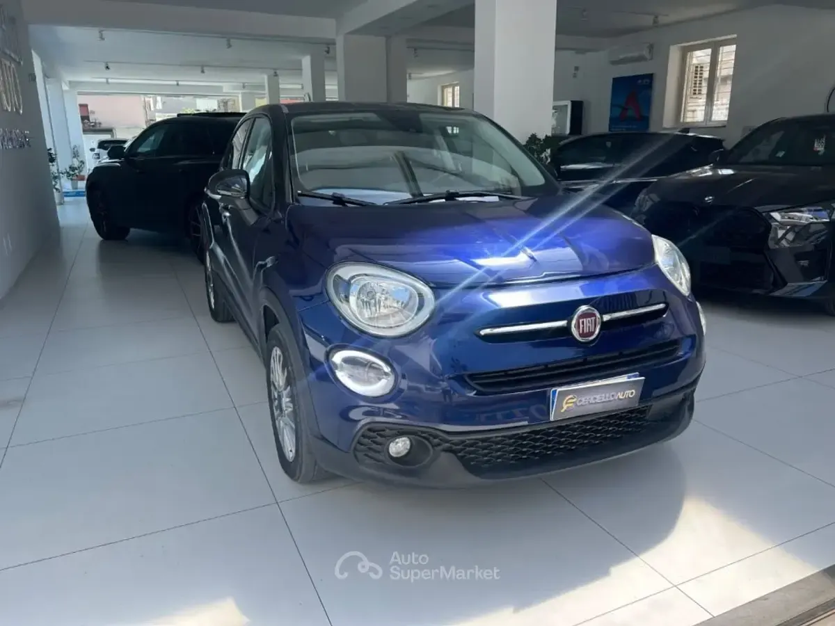 Gebraucht Fiat 500X Connect 120 PS (88 kW) 2021 Blau SUV