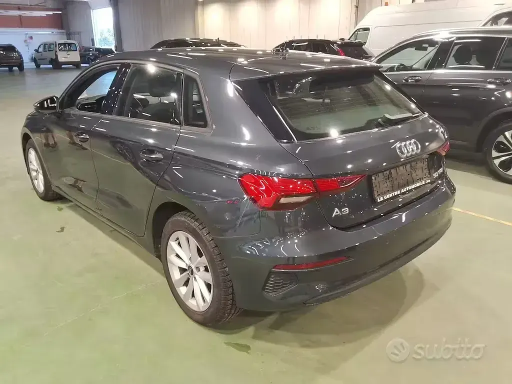 Usata Audi A3 Attraction 110 CV (80 kW) 2022 Grigio Berlina