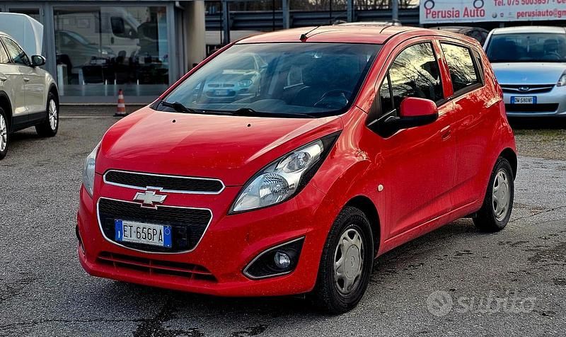 Usata Chevrolet Spark LT 2013 Rosso Utilitaria