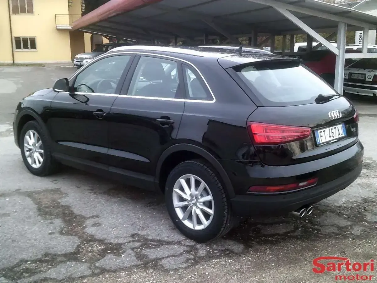 Usata Audi Q3 120 CV (88 kW) 2018 Nero SUV