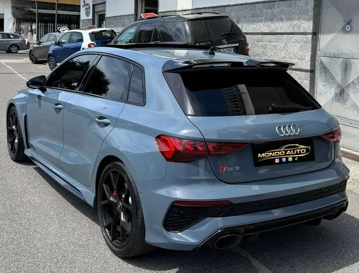 Usata Audi RS3 Ambiente 400 CV (294 kW) 2022 Nero Berlina