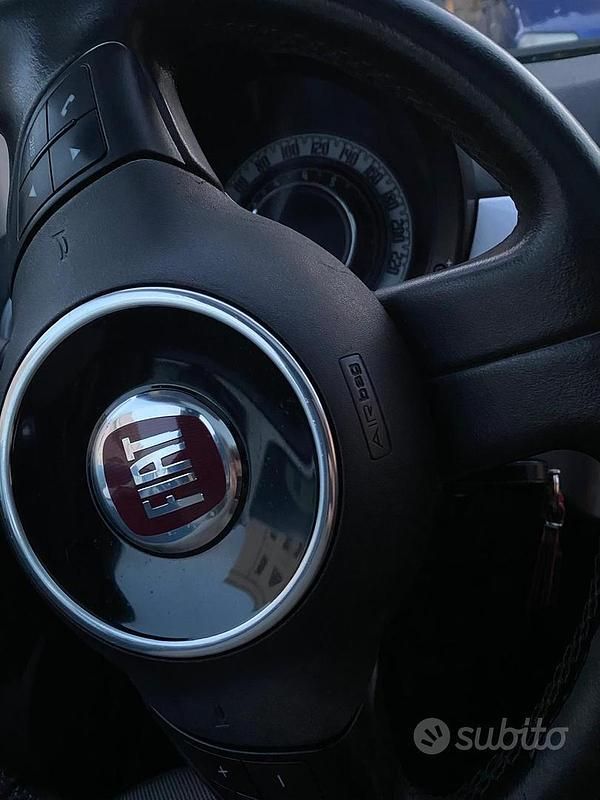 Usata Fiat 500 Sport 69 CV (50 kW) 2009 Grigio Cabrio